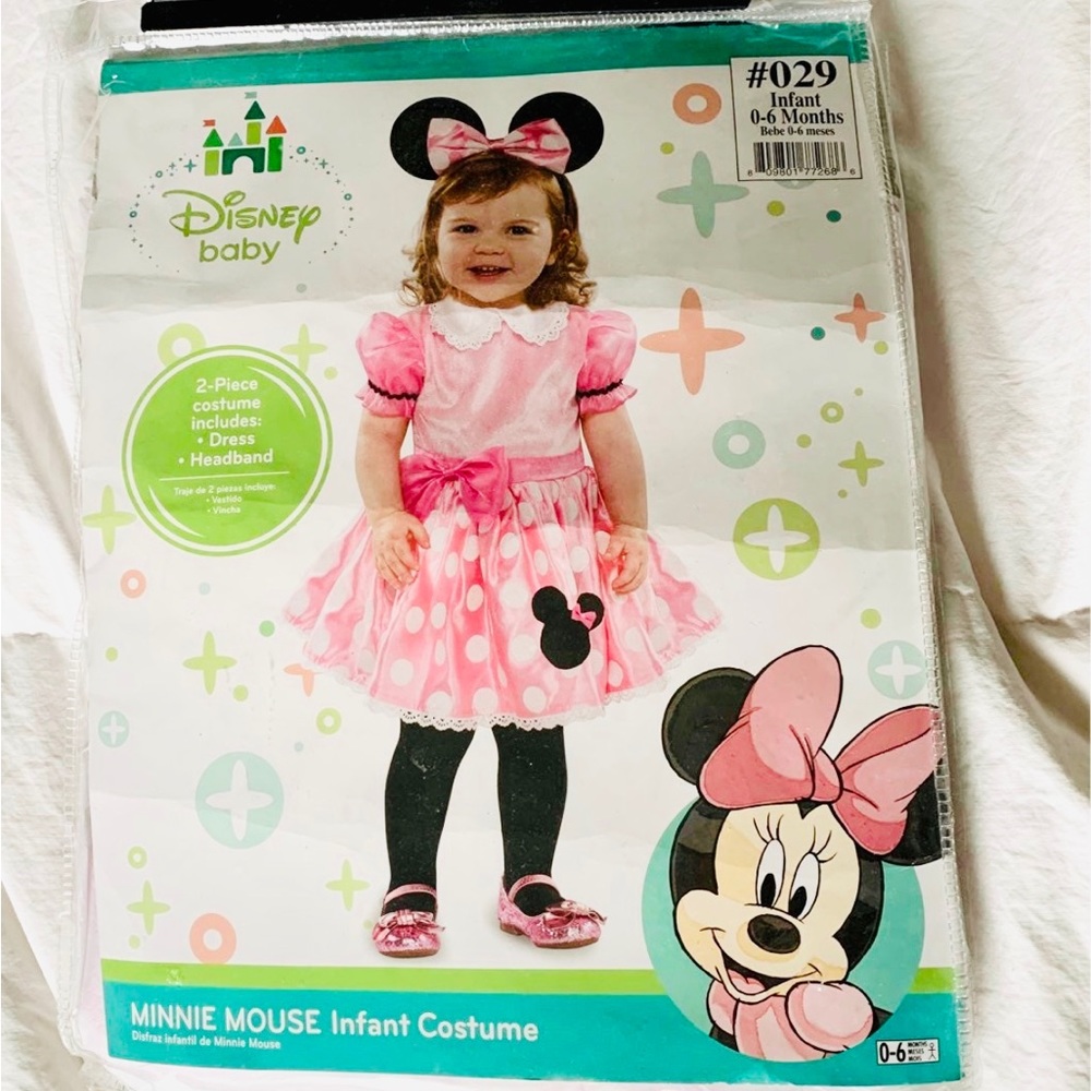 Minnie Mouse baby costume
